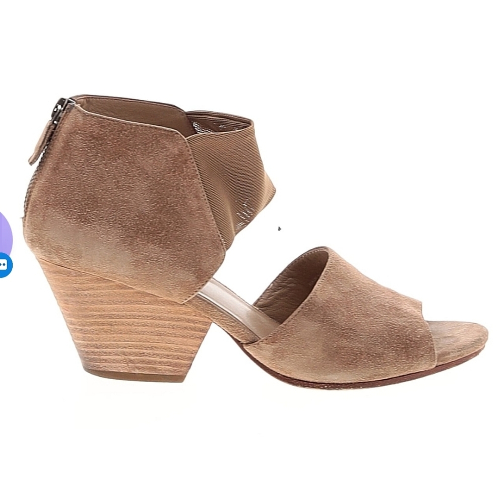 Eileen Fisher Chat Suede Sienna Sandal Bootie 6 - Picture 3 of 10